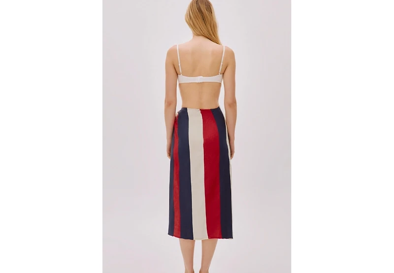 Labeca London Women's Soho Linen Wrap Skirt