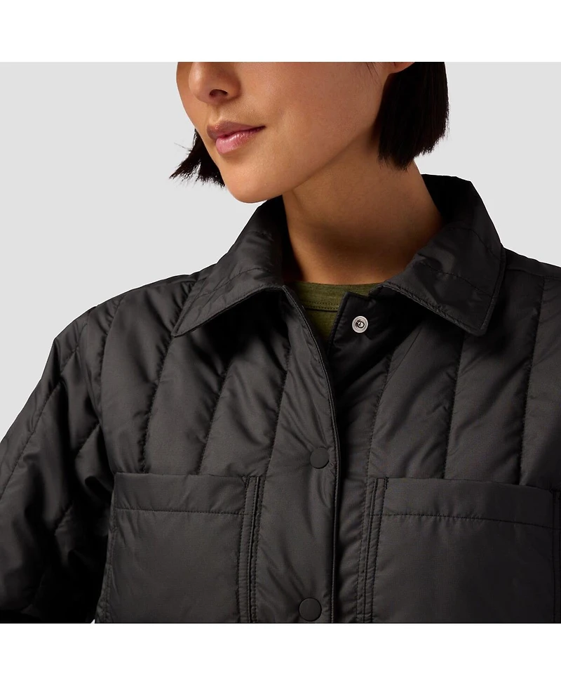 Backcountry Women's Oakbury Synthetic Quilted Shirt Jacket Insulation Jackets
