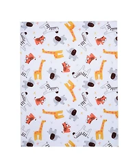 Bedtime Originals Baby Lollipop Jungle Soft Fleece Safari-Themed Blanket