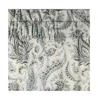 Ellis Curtain Artissimo D.Filler 3" Rod Pocket Self Cord Bottom Edge Valance for Windows 50" x 15" Mist