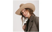 Lane Brick Top - Unique Western Hat with Hand-Shaped Crown