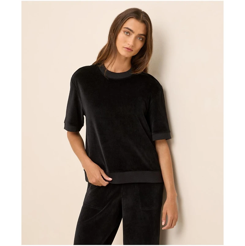 Pact Women's Organic Cotton Velour T-Shirt