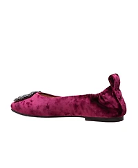 Linea Paolo Mina | Glam Sparkly Medallion Ballet Flat