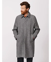 Aubin Men's Dawes Wool Blend Overcoat