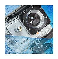 Gear Pro Sports Action 4K Camera Ultra Hd Wi-Fi Silver - Action Camera for Adventure and Travel
