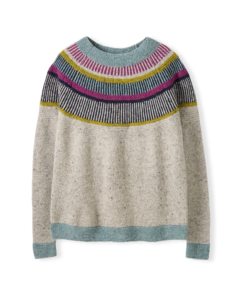 Celtic & Co. Women's Statement Donegal Crew Neck Sweater