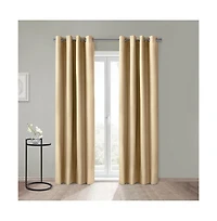 Thermaplus Alpine Blackout Premium Stylish and Functional Grommet Curtain Panel 52" x Taupe