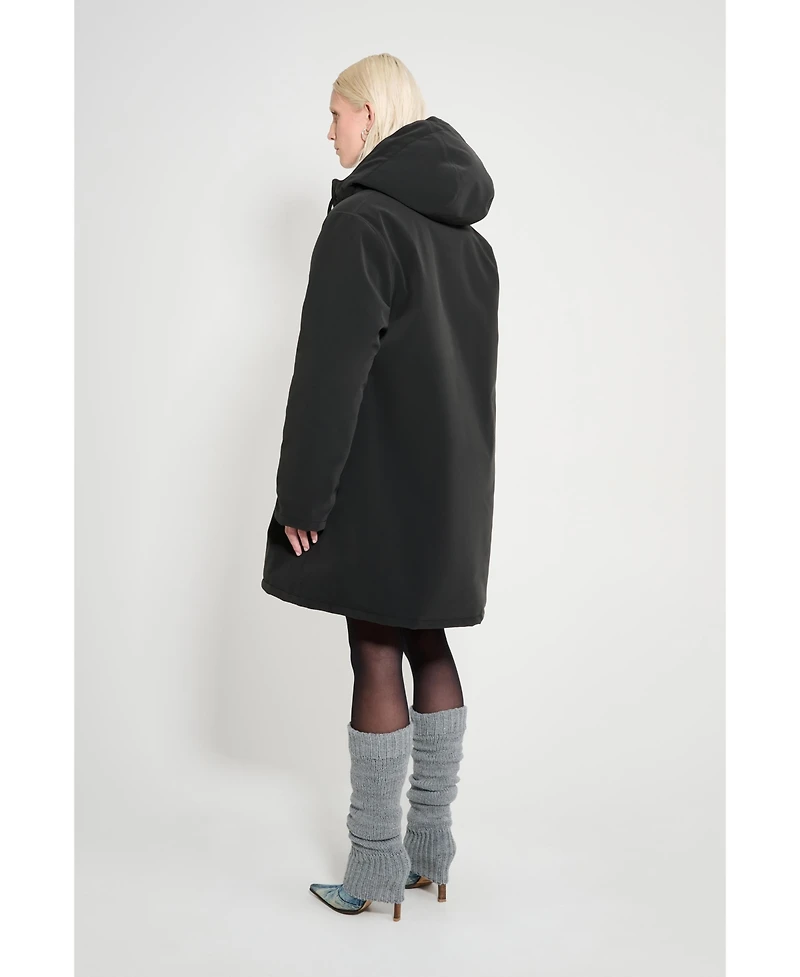 Stutterheim Women's Mosebacke Matte Winter Coat