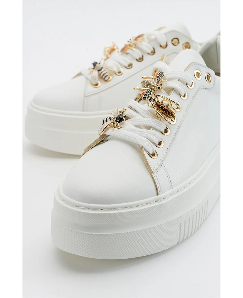 Prologue Shoes Ater Bee Buckle Sneakers (Women)
