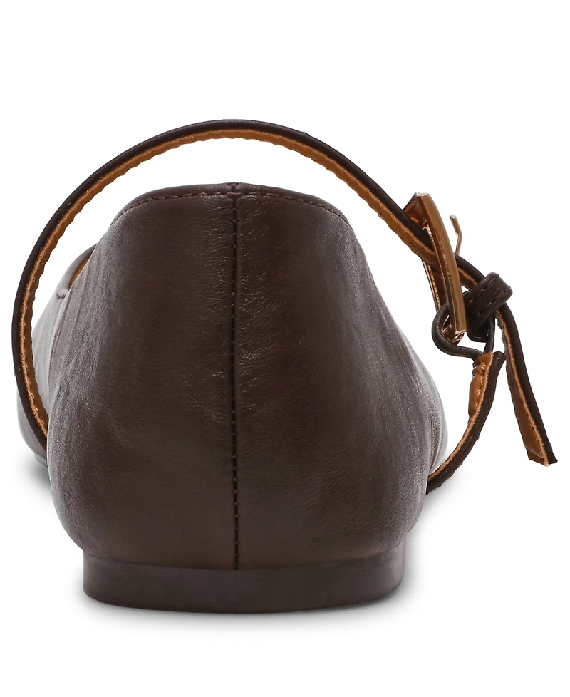 Dv Dolce Vita Women's Fabes Buckle Mary Jane Flats