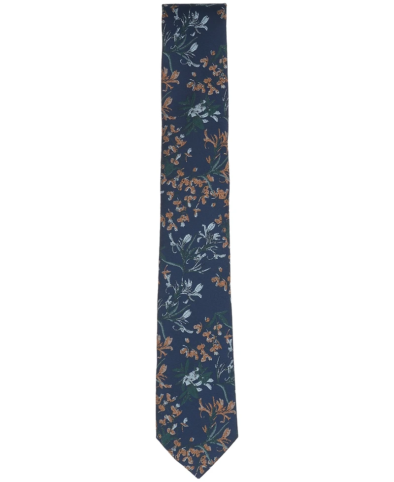 Bar Iii Men's Barwick Floral Skinny Tie, Macy's Exclusive