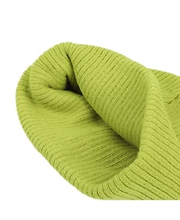 The Grinch Men's Grinch Eyes Embroidery And Faux Hair Acrylic Knit Cuff Beanie