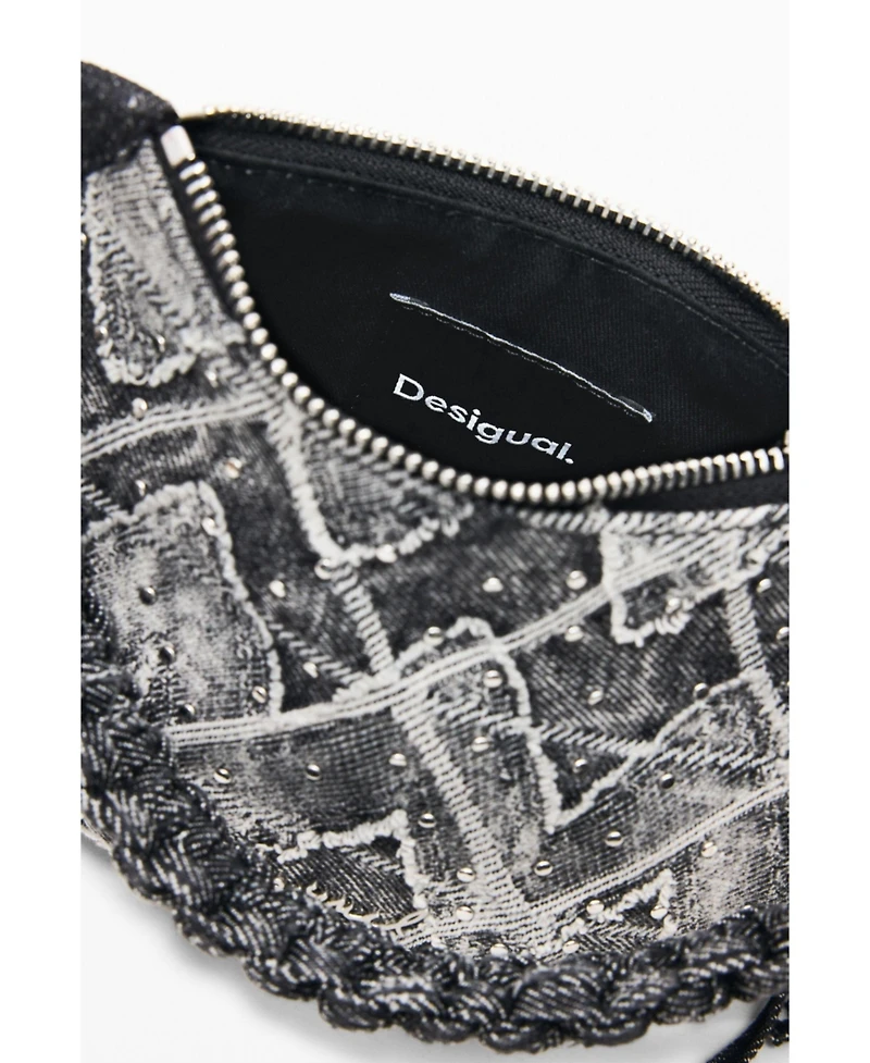 Desigual Women's Small bag studs charm