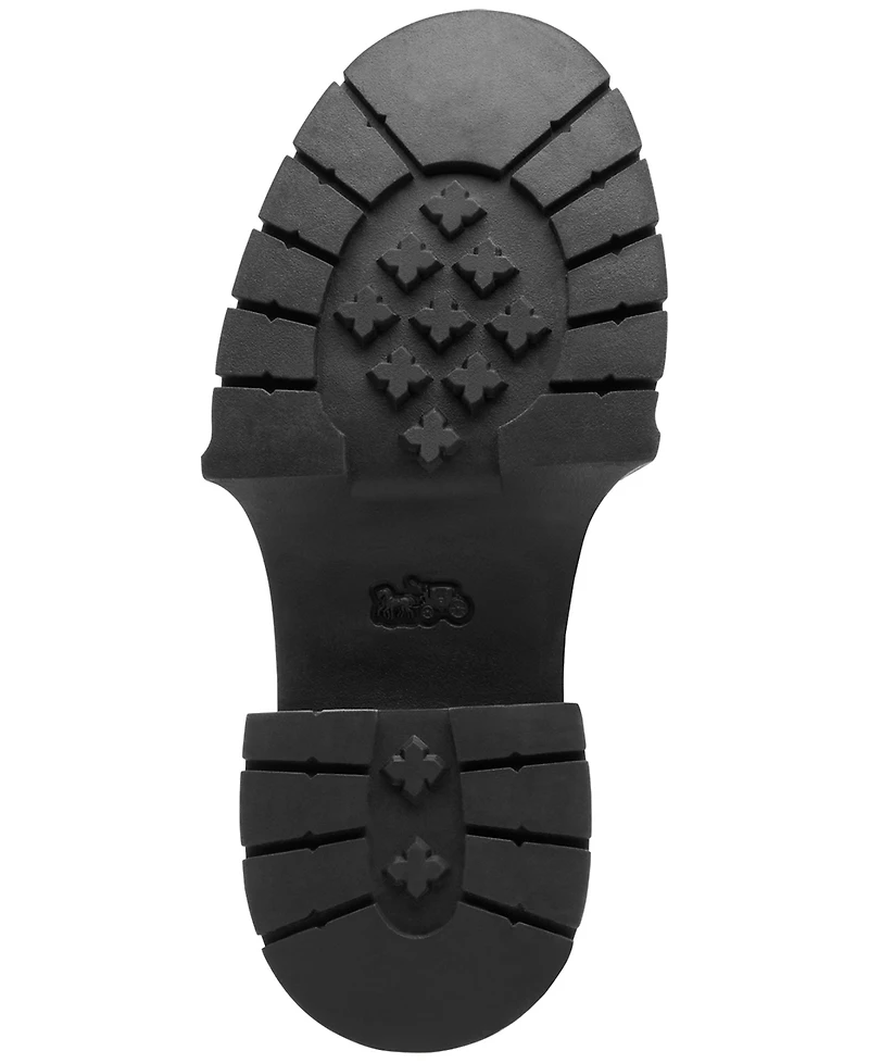 Coach Women's Leah Platform Pull-On Chelsea Booties