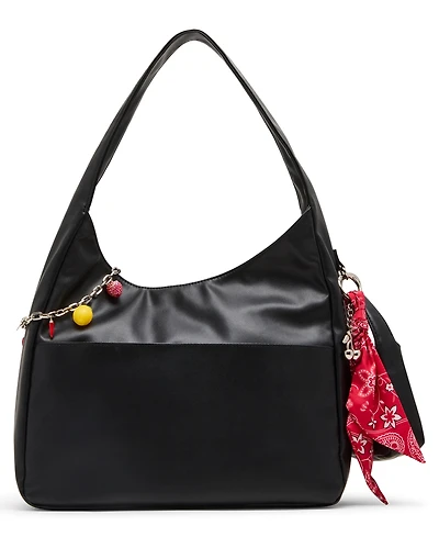 Madden Girl Medium Leather Hobo Bag