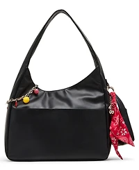 Madden Girl Medium Leather Hobo Bag