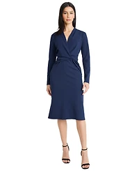 Maggy London Women's Long-Sleeve Dress