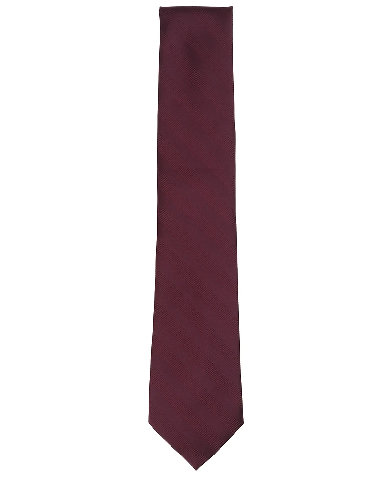 Club Room Men's Warren Stripe Solid Tie, Macy's Exclusive
