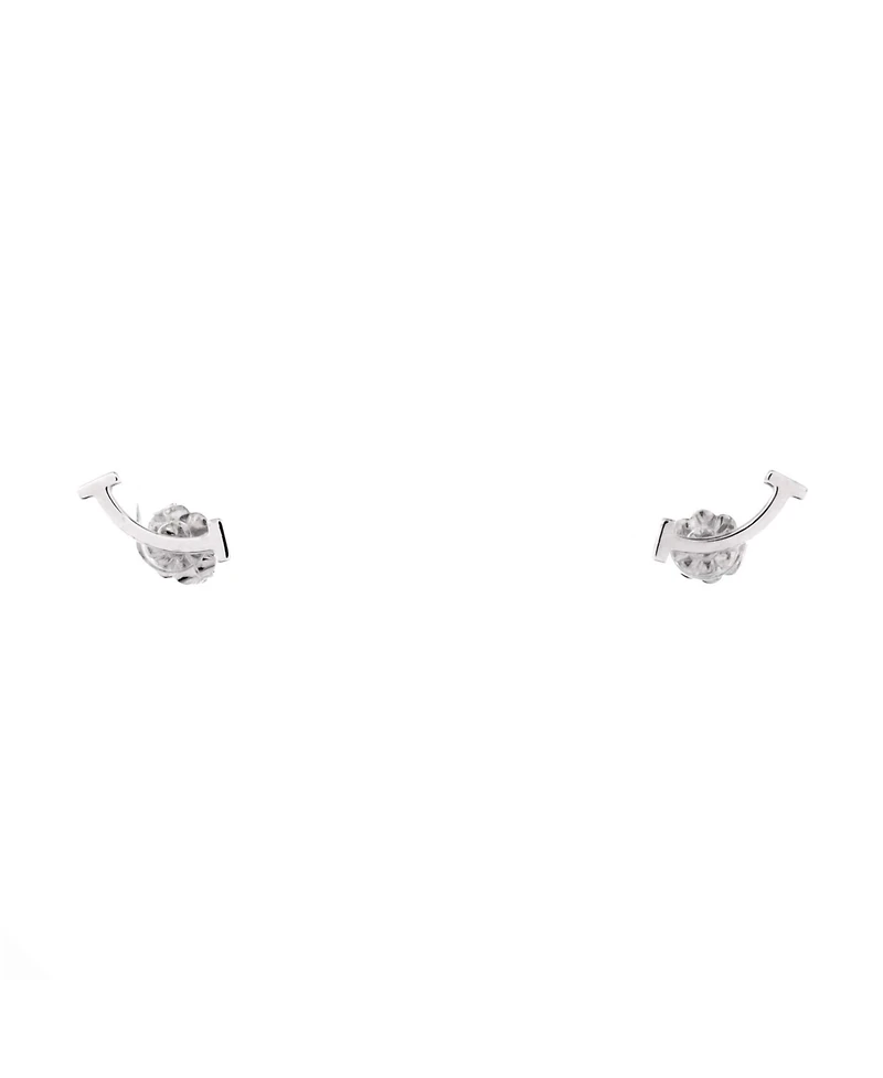 Pre-Owned Tiffany & Co. T Smile Stud Earrings