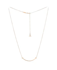Pre-Owned Tiffany & Co T Smile Pendant Necklace