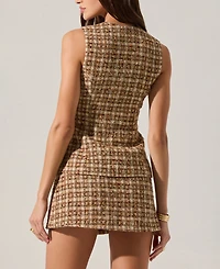 Astr the Label Women's Dilone Sleeveless Sheath Mini Dress