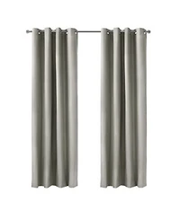 Thermaplus Alpine Blackout Premium Stylish Functional Grommet Curtain Panel 52 X22 X 95 X22 Light Grey