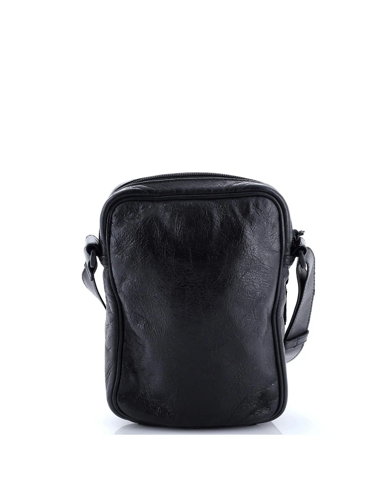 Pre-Owned Balenciaga Small x adidas Agneau Messenger Bag Leather