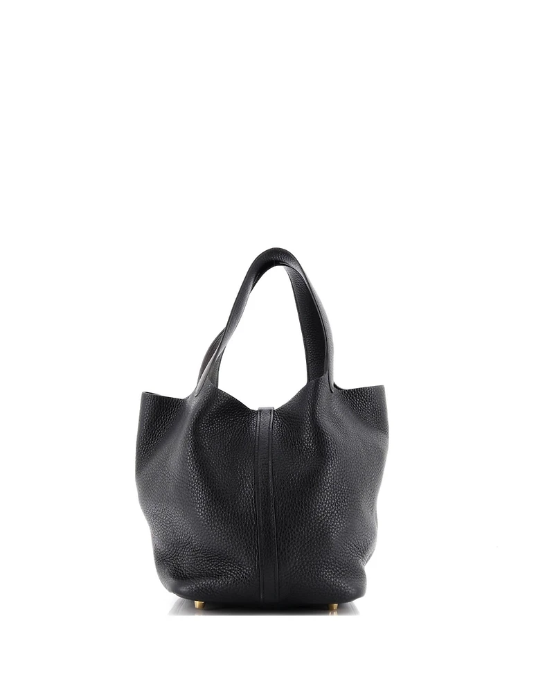 Pre-Owned Hermes Mm Picotin Lock Bag Clemence