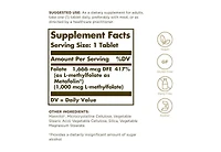 Solgar Folate (as Metafolin) ,1000 mcg ,60 Tabs