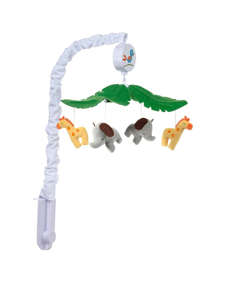 Bedtime Originals Lollipop Jungle Musical Baby Crib Mobile Soother Toy
