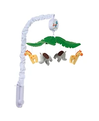 Bedtime Originals Lollipop Jungle Musical Baby Crib Mobile Soother Toy