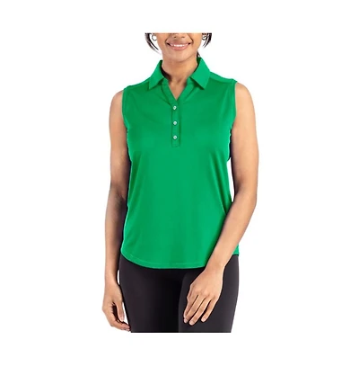 Cutter & Buck Forge Eco Stretch Recycled Womens Sleeveless Polo