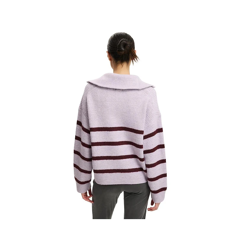 Cotton On Women's Luxe Half Zip Pullover