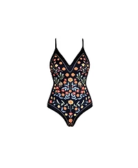 Jessie Zhao New York Women's Night Imagination Reversible V-Neck One-Piece Swimsuit