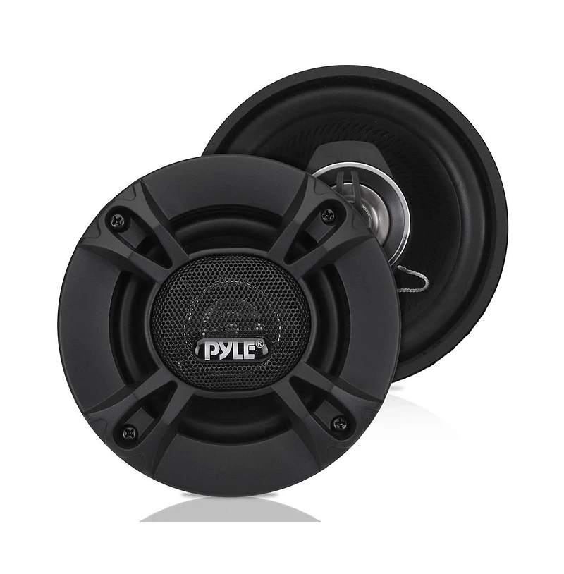 Two-Way Sound Speaker System, 4'' Coaxial Loud Audio, 240 Watts, 4 Ohm Impedance, 3/4'' Asv Voice Coil