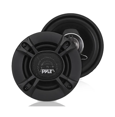 Two-Way Sound Speaker System, 4'' Coaxial Loud Audio, 240 Watts, 4 Ohm Impedance, 3/4'' Asv Voice Coil