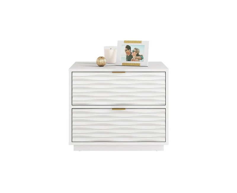 Casainc Storage Cabinet with 2 Drawers
