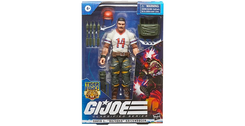 G.i. Joe Tiger Force David L. 'Bazooka' Katzenbogen 6-Inch Scale | G.i. Joe Classified Series