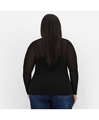 City Chic Women's Lauryn Ruched Top