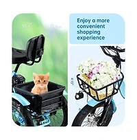 Artudatech 18" 48V 13AH 350W Electric Trike Variable speed with IPX7 Display