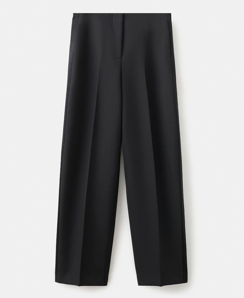 Mango Women's Wool Blend Suit Pants