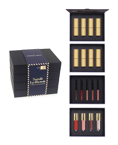 17-Pc. Stackable Lip Wardrobe Set, Created for Macy's