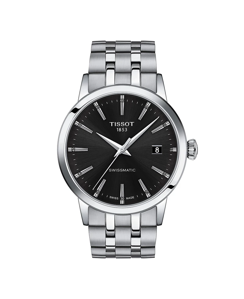 Tissot Men's Swiss Automatic Classic Dream Stainless Steel Bracelet Watch 42mm