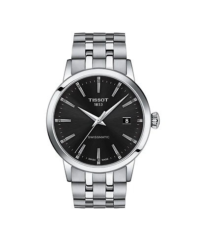 Tissot Men's Swiss Automatic Classic Dream Stainless Steel Bracelet Watch 42mm