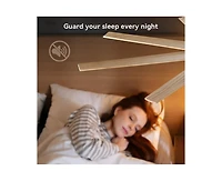 76-inch Modern and Simple Black 8-Blade Ceiling Fans with Remote Control and Lighting Kit