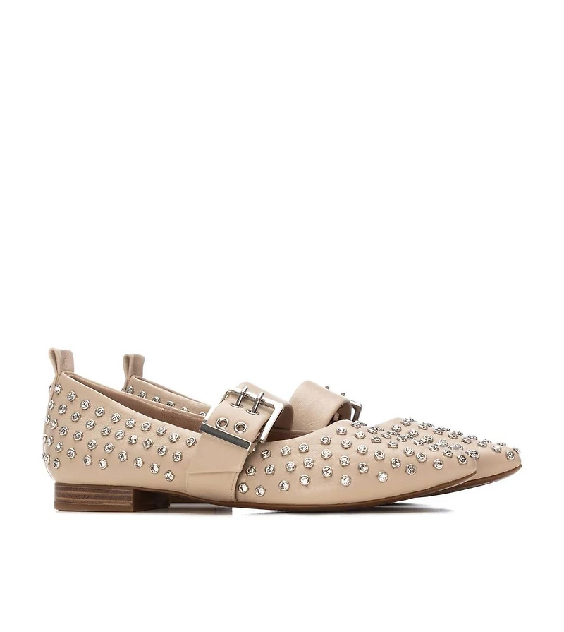 Women's Mary Jane Studded Ballet Flats By Xti