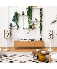 Triangle Borea BR04 Bookshelf Speakers (Pair) - Light Oak