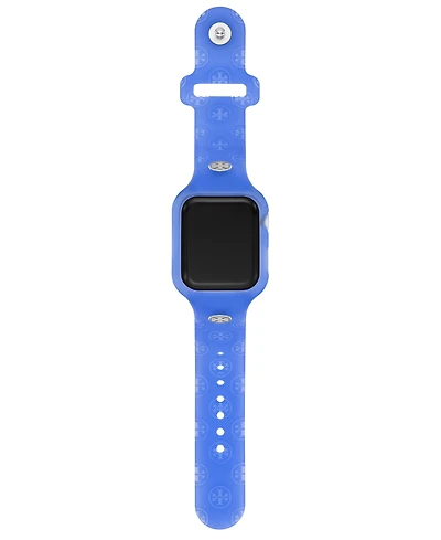 Tory Burch Women's The T Monogram Silicone Strap For Apple Watch 41mm