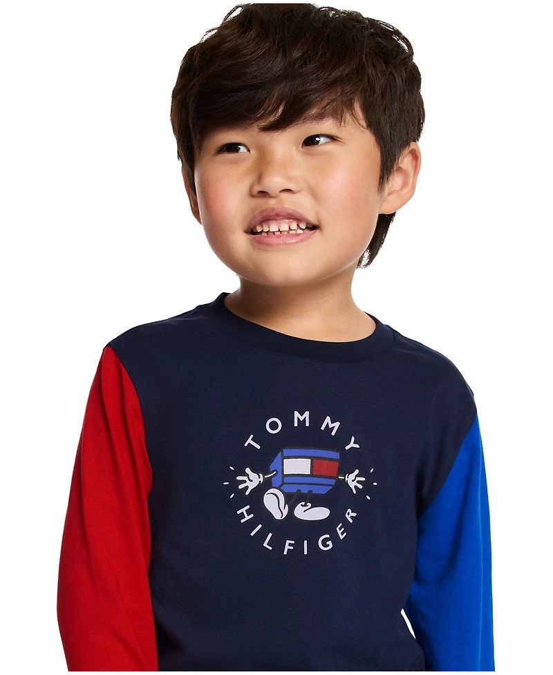 Tommy Hilfiger Boys 2T-7 Crewneck T-Shirt