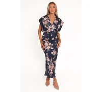 Petal and Pup Women's Ricki Top - Navy Floral